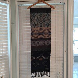100% wool winter scarf.